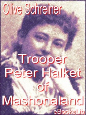 cover image of Trooper Peter Halket of Mashonaland
